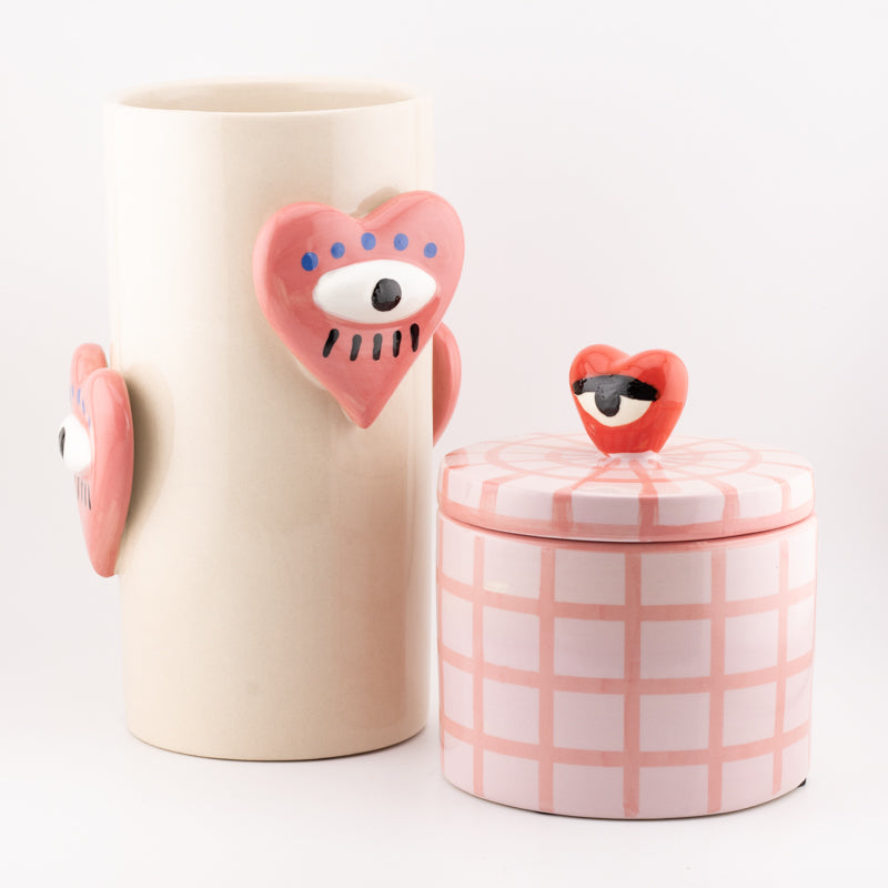 Aardewerk opbergbakje All-Seeing Eye