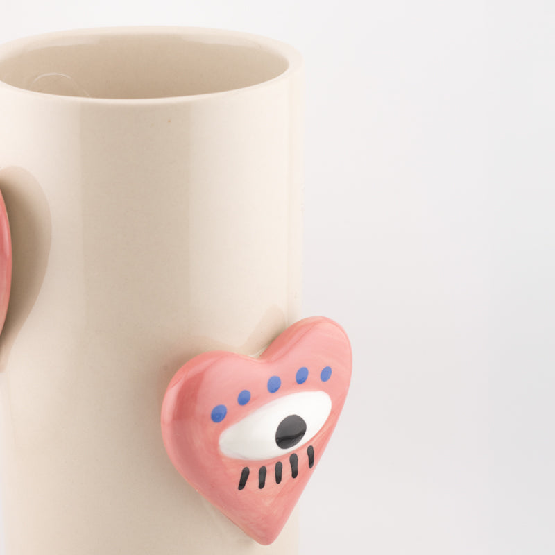 Aardewerk vaas All-Seeing Eye