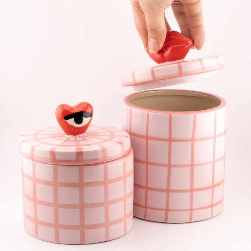 Aardewerk opbergbakje All-Seeing Eye